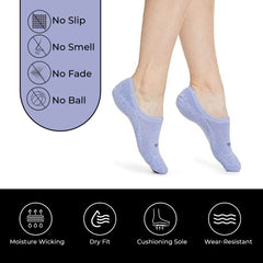 Bright Ankle Socks 4-Pack – Multi-Color Cushioned Comfort for Kids & Adults