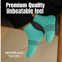 Unisex Cushioned Crew Socks – Anti-Odor & Arch Support