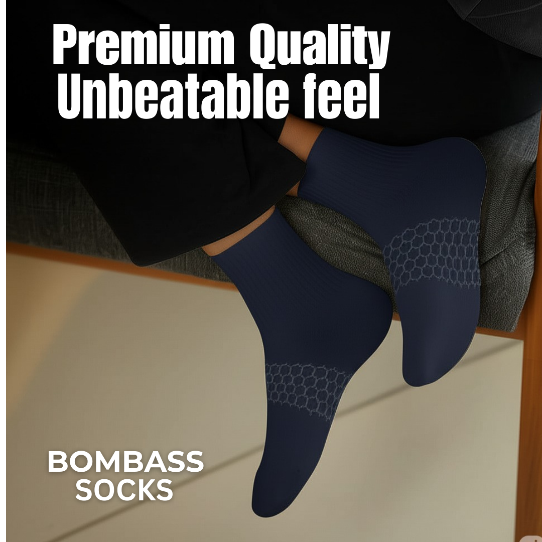 Unisex Cushioned Crew Socks – Anti-Odor & Arch Support