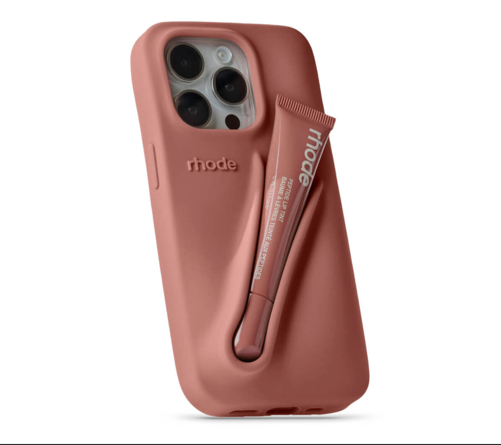 rhode phone case lip gloss 15,16 pro max case