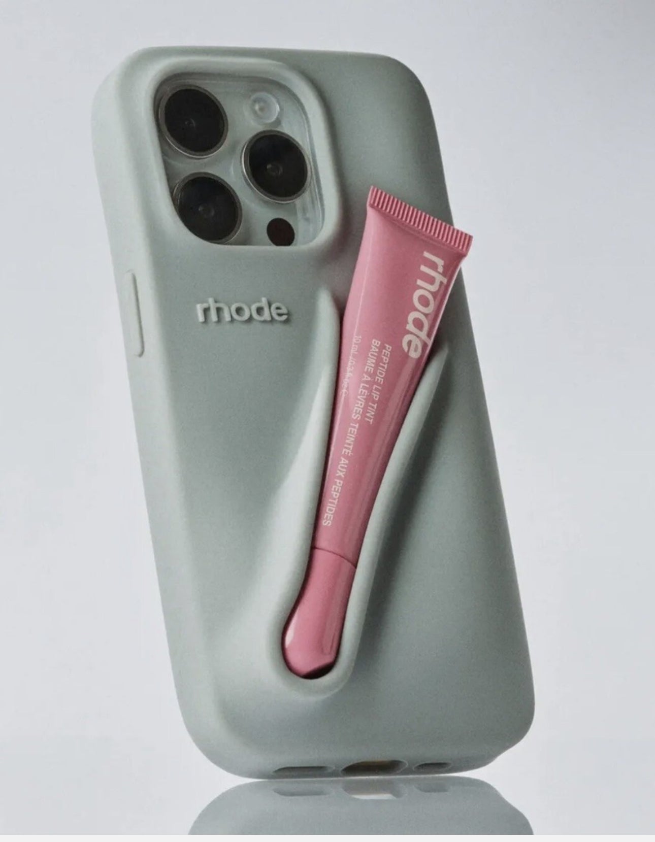 rhode phone case lip gloss 15,16 pro max case