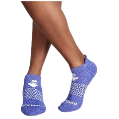 Unisex Violet Marl Ankle Socks – Arch Support | Seamless, Moisture-Wicking | 1 Pair