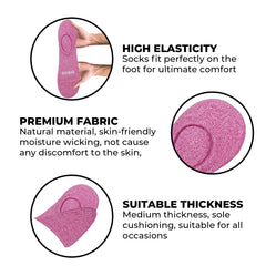 Bright Ankle Socks 4-Pack – Multi-Color Cushioned Comfort for Kids & Adults