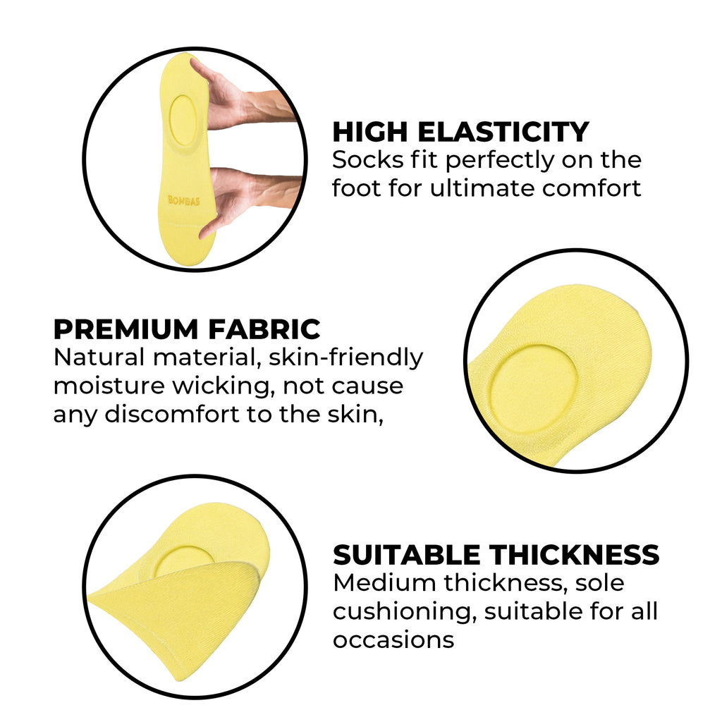 Bright Ankle Socks 4-Pack – Multi-Color Cushioned Comfort for Kids & Adults
