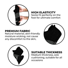 All-Purpose Comfort Ankle Socks for Women and Men