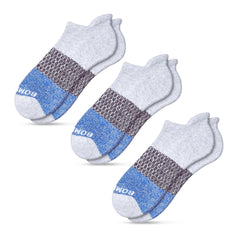 Ankle Socks 3-Pack – Black, Grey, Navy | Unisex Cushioned Comfort with Arch Support