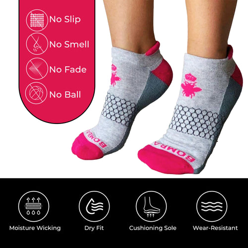 3 pairs Bomba Women's Original Ankle socks - Size
Medium 8-10.5